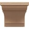 Ekena Millwork 10"W x 10"D x 10"H Wide Bryant Rough Cedar Woodgrain TimberThane Corbel, Primed Tan CORUR10X10X10BRYRCPR - alternate 2